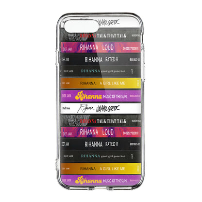 Rihanna Albums Cassette Collection Retro Phone Case