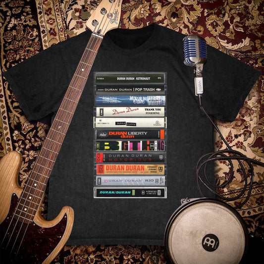 Duran Duran Albums Cassette Retro Collection Premium Unisex T-Shirt