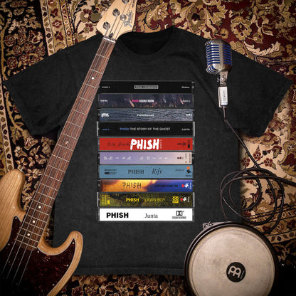 Phish Albums Cassette Retro Collection Premium Unisex T-Shirt