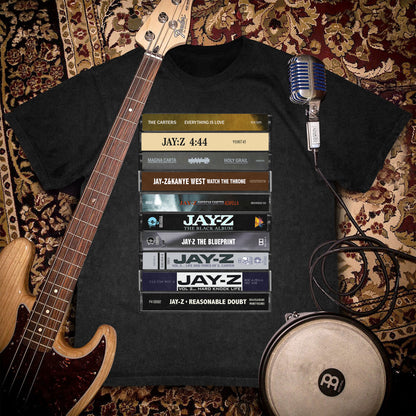 JayZ Albums Cassette Retro Collection Premium Unisex T-Shirt