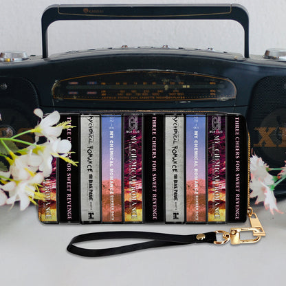 My Chemical Romance Albums Cassette Vintage Leather Long Wallet