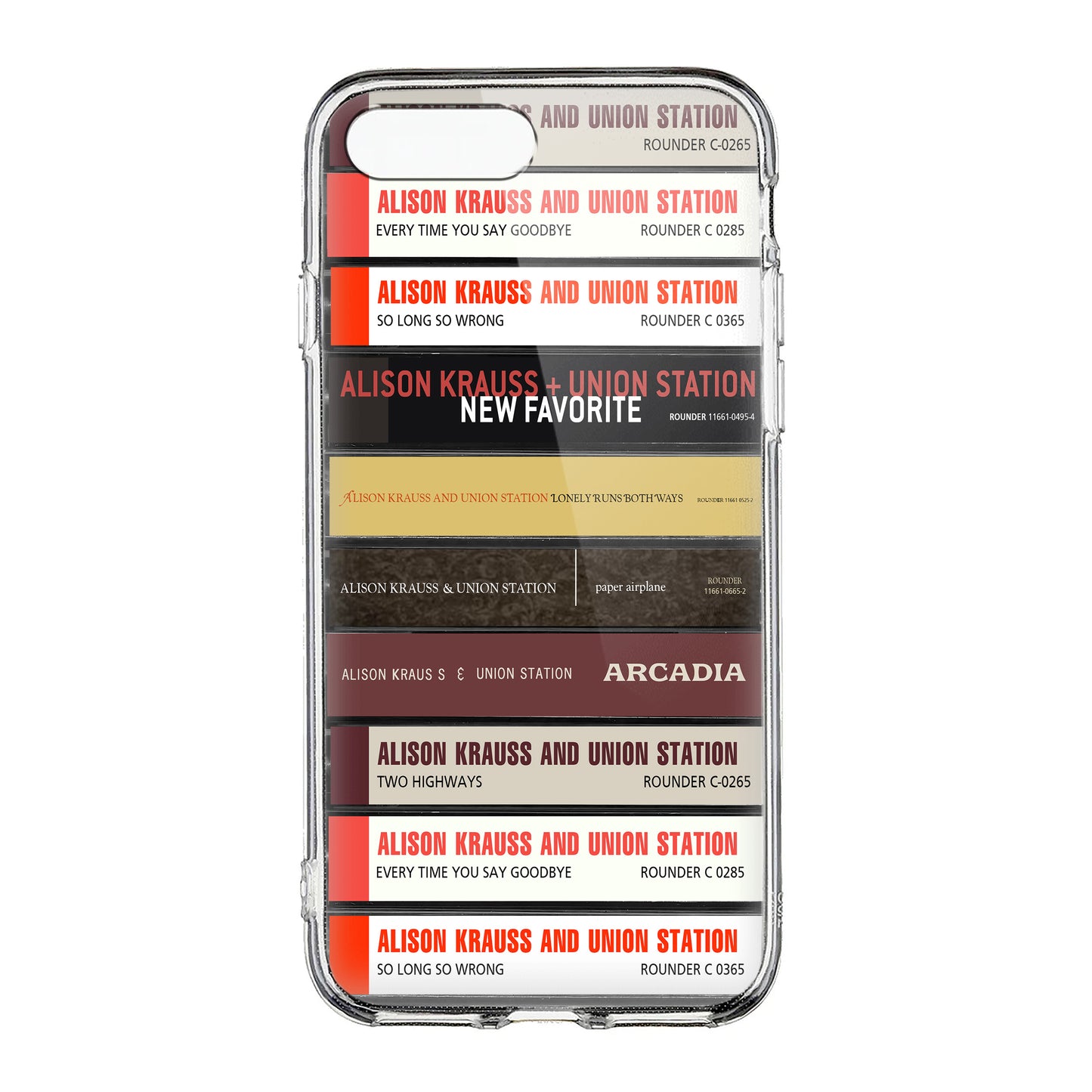Alison Krauss & Union Station Albums Cassette Collection Retro Phone Case