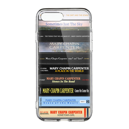 Mary Chapin Carpenter Albums Cassette Collection Retro Phone Case