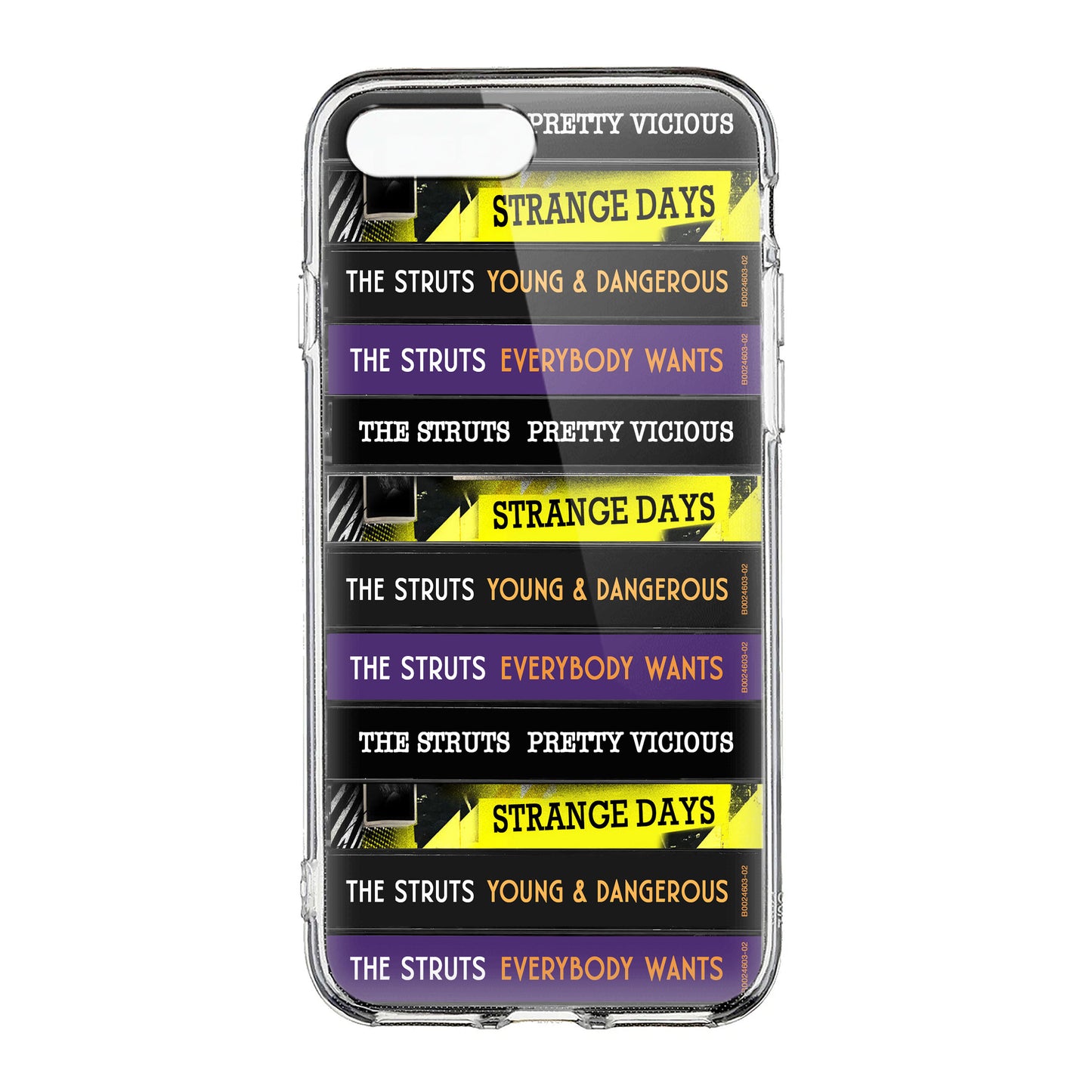 The Struts Albums Cassette Collection Retro Phone Case