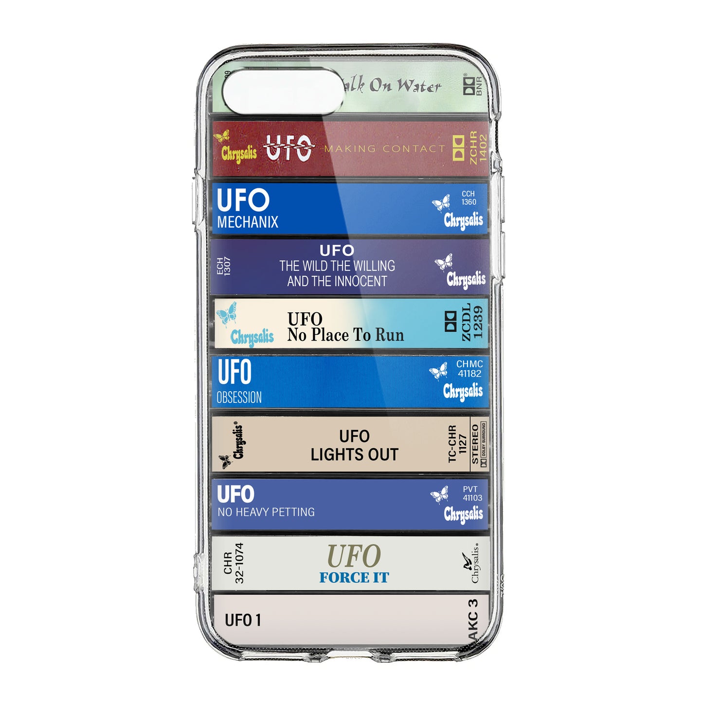 UFO Albums Cassette Collection Retro Phone Case