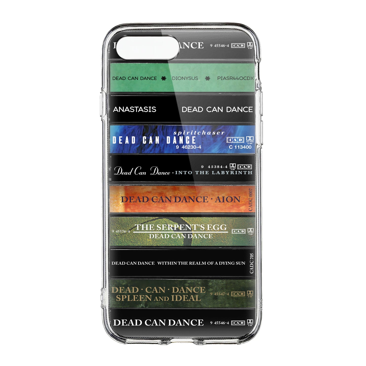 Dead Can Dance Albums Cassette Collection Retro Phone Case