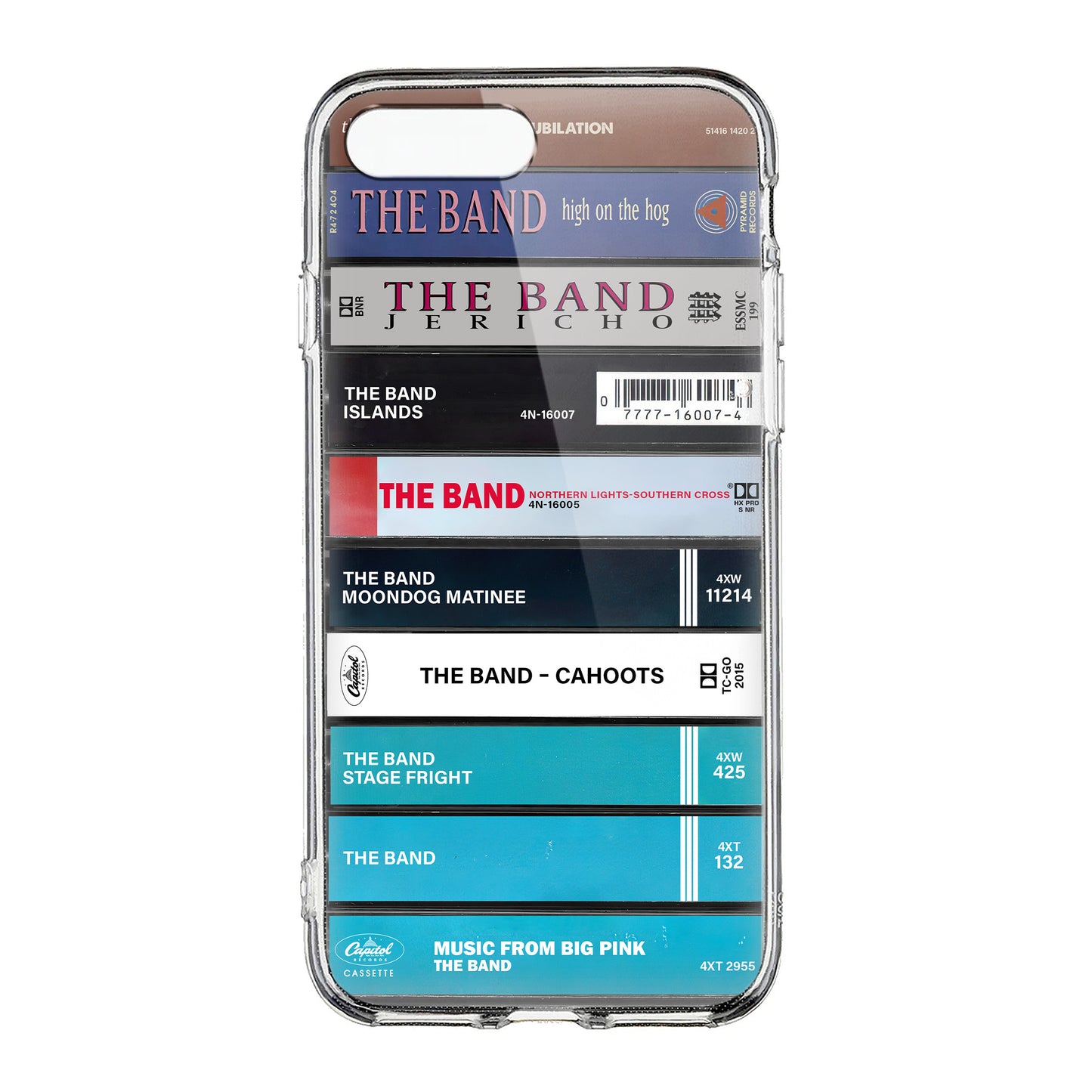 The Band Albums Cassette Collection Retro Phone Case