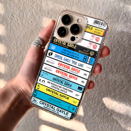 Crystal Gayle Albums Cassette Collection Retro MagSafe Phone Case