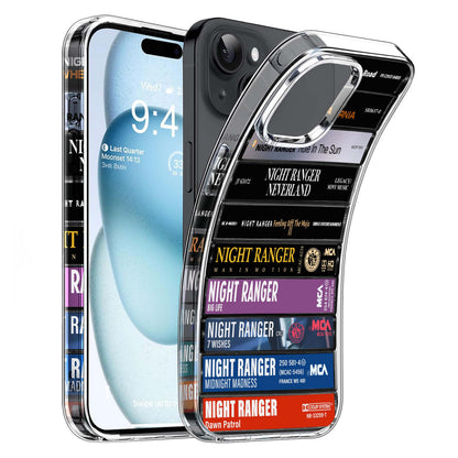 Night Ranger Albums Cassette Collection Retro Phone Case