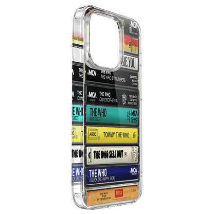 The Who Albums Cassette Collection Retro Phone Case