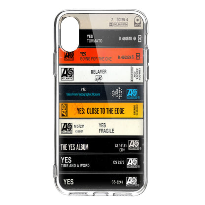 YES Albums Cassette Collection Retro Phone Case