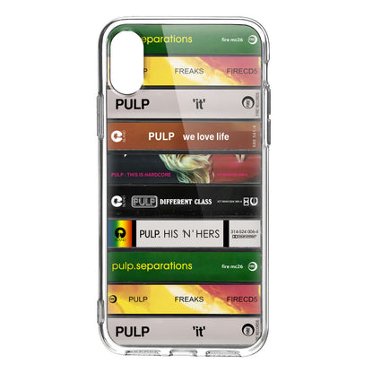 Pulp Albums Cassette Collection Retro Phone Case