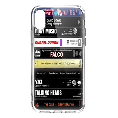 New Wave Music Albums Cassette Collection Retro Phone Case