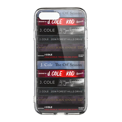J.Cole Albums Cassette Collection Retro Phone Case