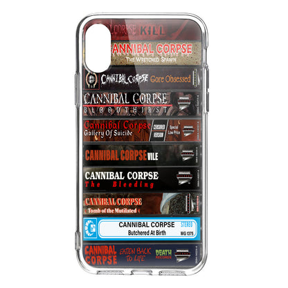 Cannibal Corpse Albums Cassette Collection Retro Phone Case