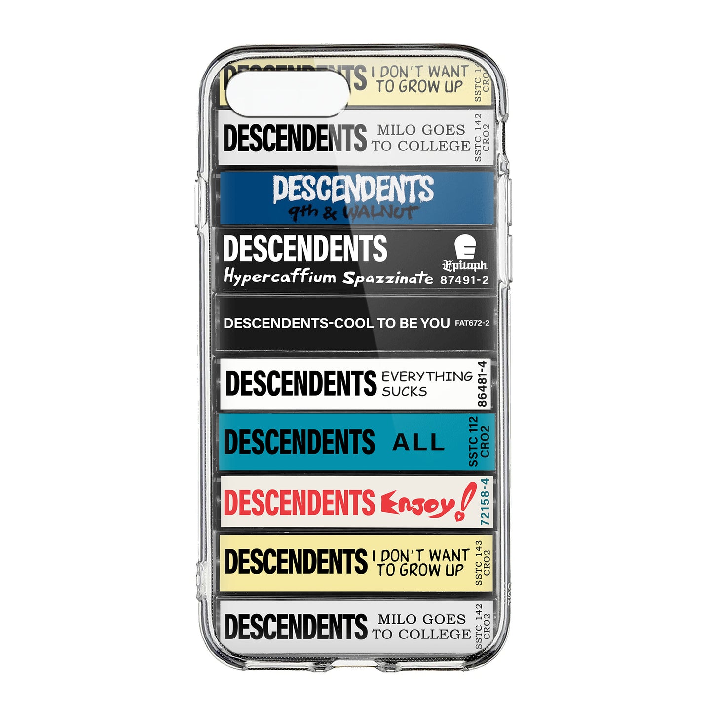 Descendents Albums Cassette Collection Retro Phone Case