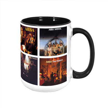 ABBA Albums Cover Collection Retro Mug