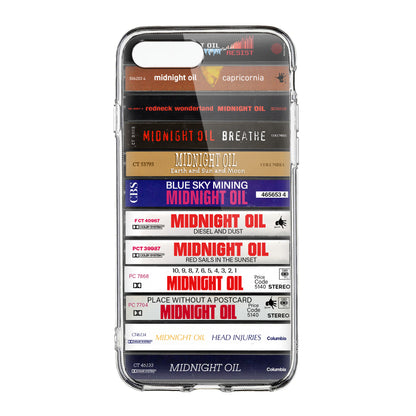 Midnight Oil Albums Cassette Collection Retro Phone Case