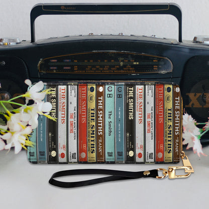 The Smiths Albums Cassette Vintage Leather Long Wallet