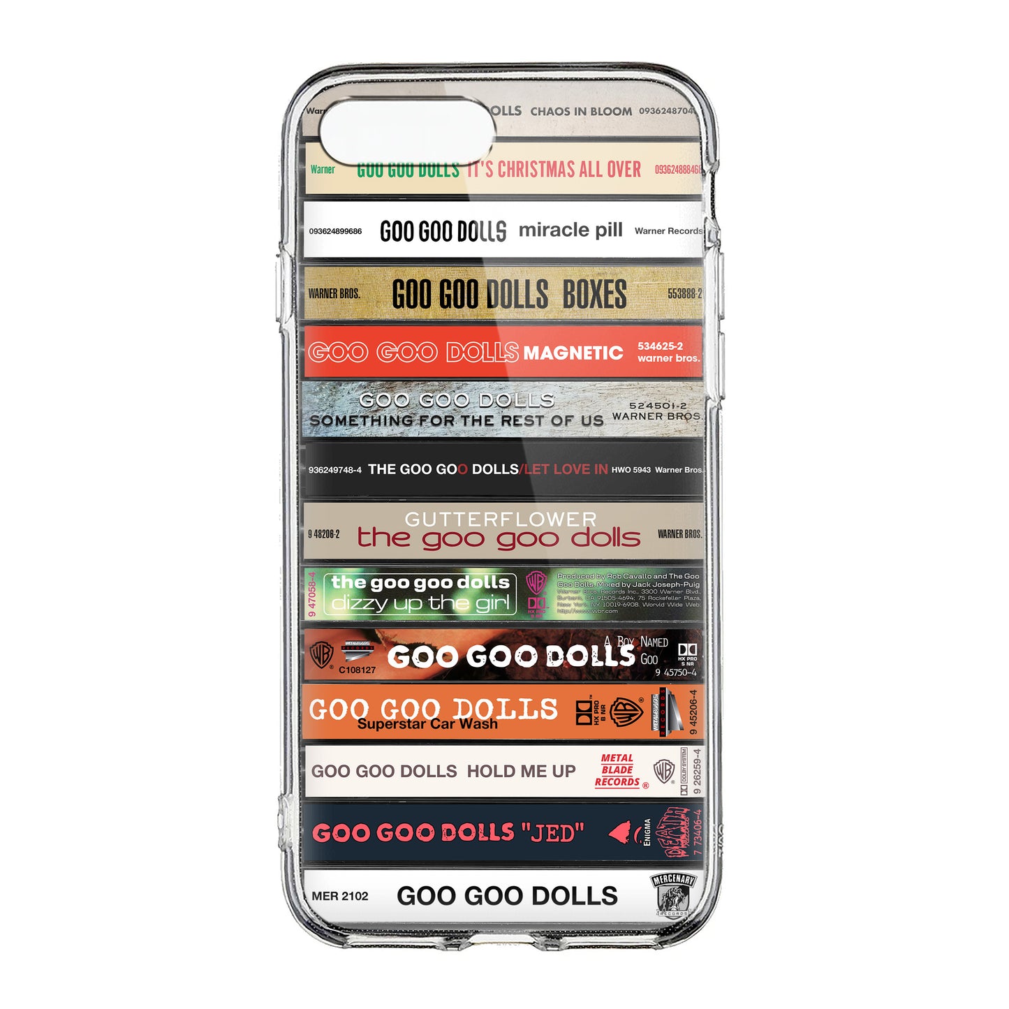 Goo Goo Dolls Albums Cassette Collection Retro Phone Case