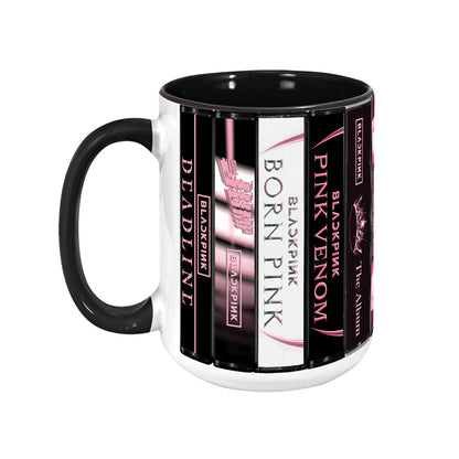 Blackpink Albums Cassette Collection Retro Accent Mug