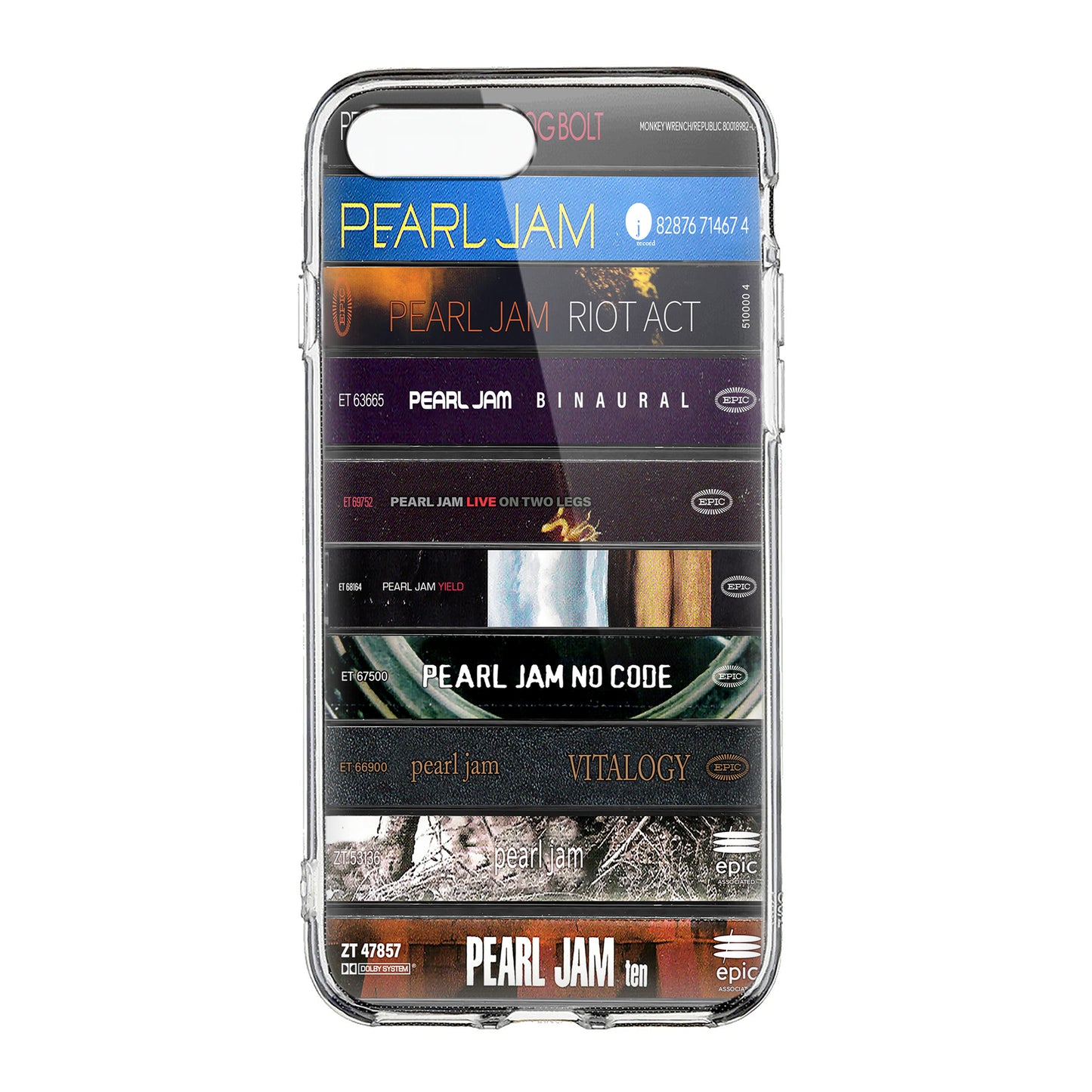 pj Albums Cassette Collection Retro Phone Case