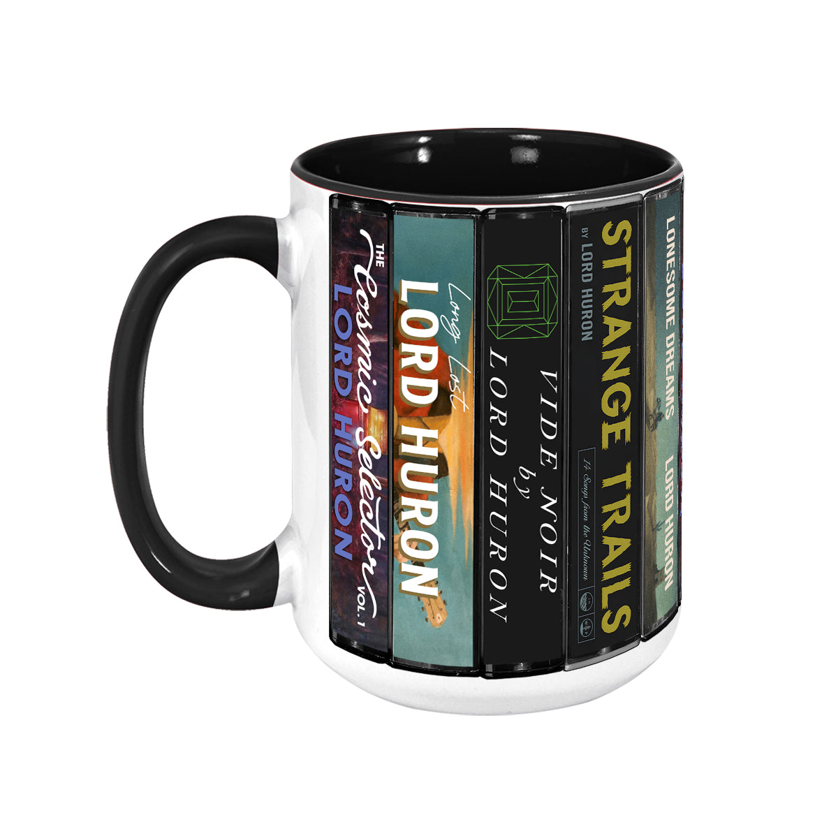 Lord Huron Albums Cassette Collection Retro Accent Mug