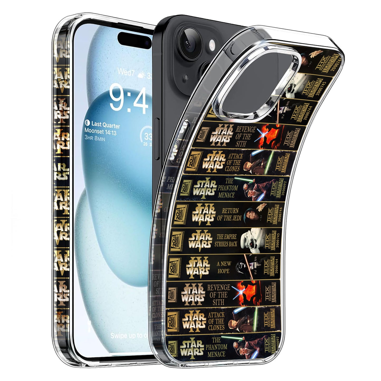 Classic Star Wars VHS Collection Retro Phone Case