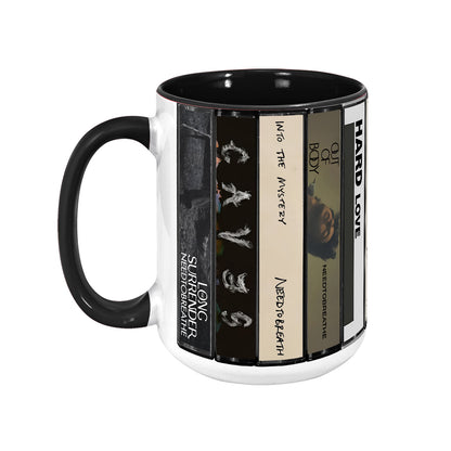 Needtobreathe Albums Cassette Collection Retro Accent Mug