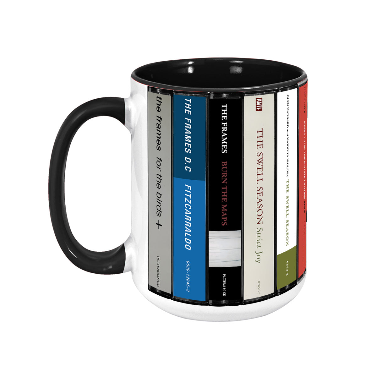 Glen Hansard Albums Cassette Collection Retro Accent Mug