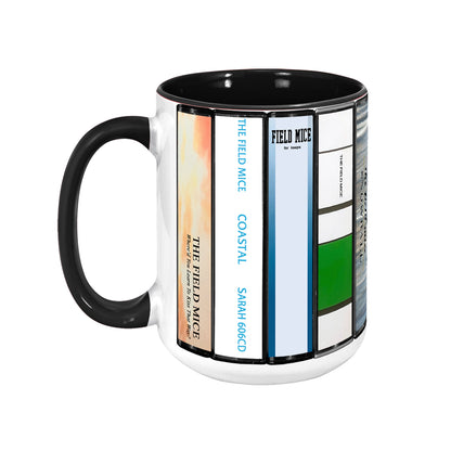 The Field Mice Albums Cassette Collection Retro Accent Mug
