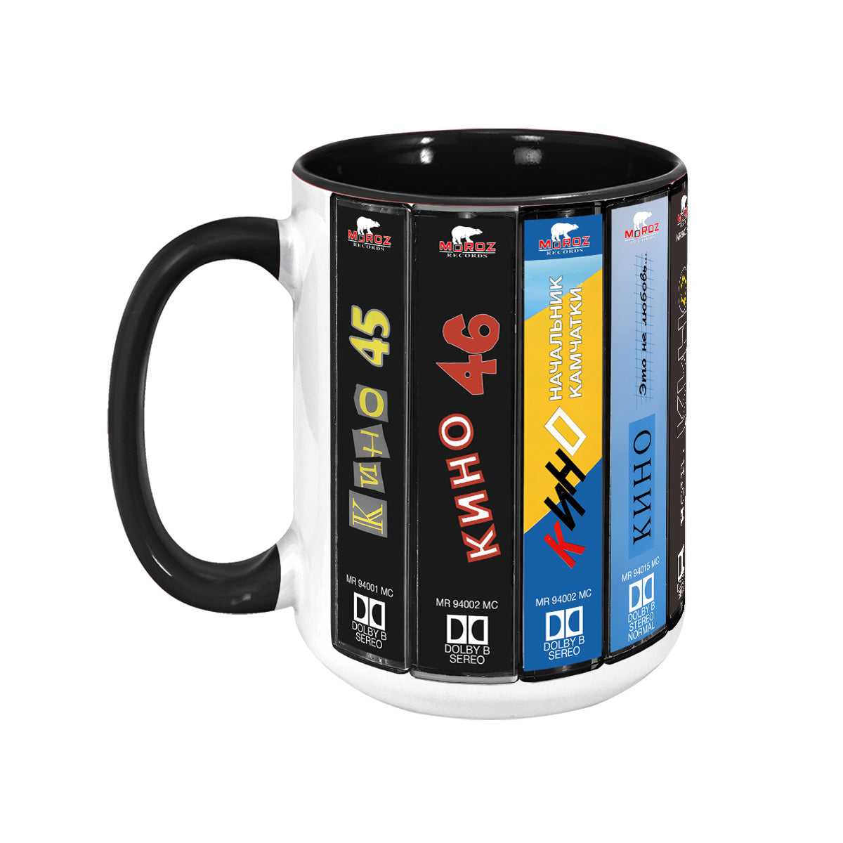 Kino Albums Cassette Collection Retro Accent Mug