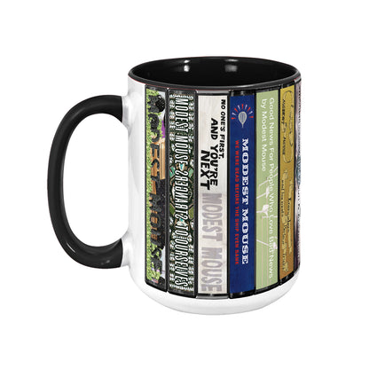Modest Mouse Albums Cover Collection Retro Accent Mug