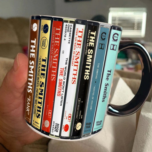 The Smiths Albums Cassette Retro Collection Accent Mug