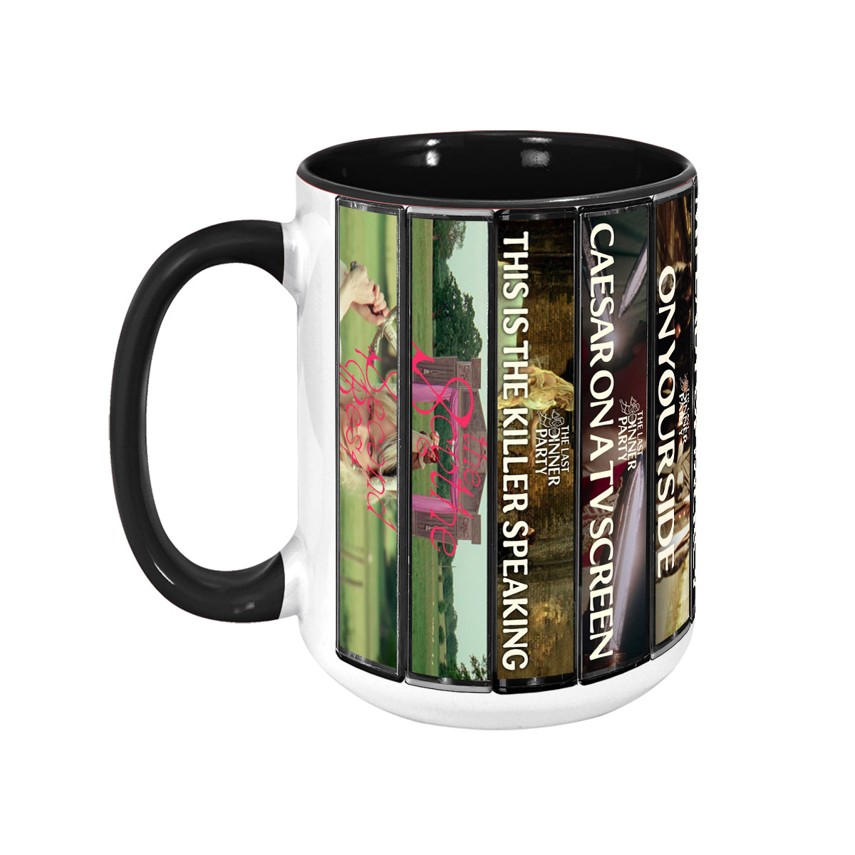 The Last Dinner Party Albums Cassette Collection Retro Accent Mug