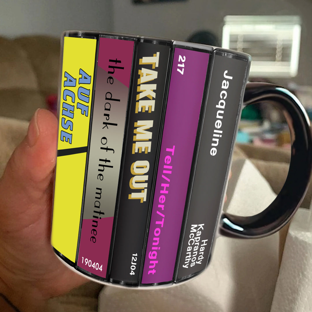 Franz Ferdinand Albums Cassette Retro Collection Accent Mug