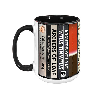 Archers of Loaf Albums Cassette Collection Retro Accent Mug