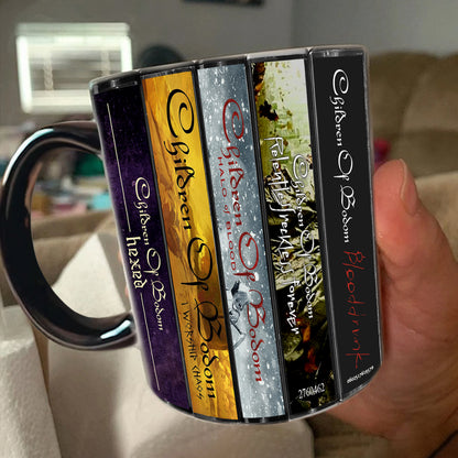 Children of Bodom Albums Cassette Collection Retro Accent Mug