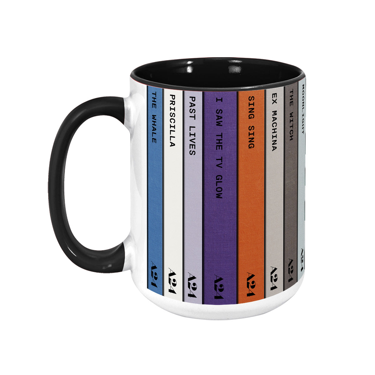A24 Screenplay Movie Collection Retro Accent Mug