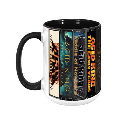 Acid King Albums Cassette Collection Retro Accent Mug