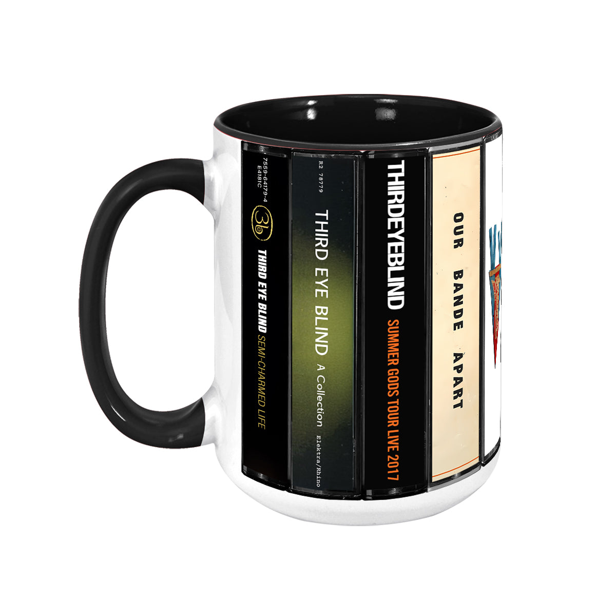 Third Eye Blind Albums Cassette Collection Retro Accent Mug