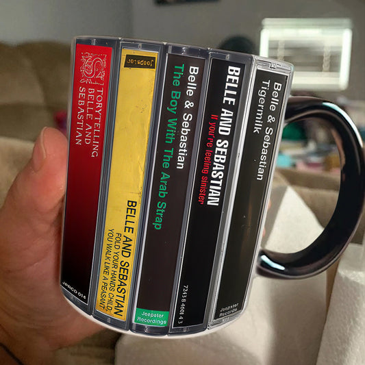 Belle and Sebastian Albums Cassette Retro Collection Accent Mug