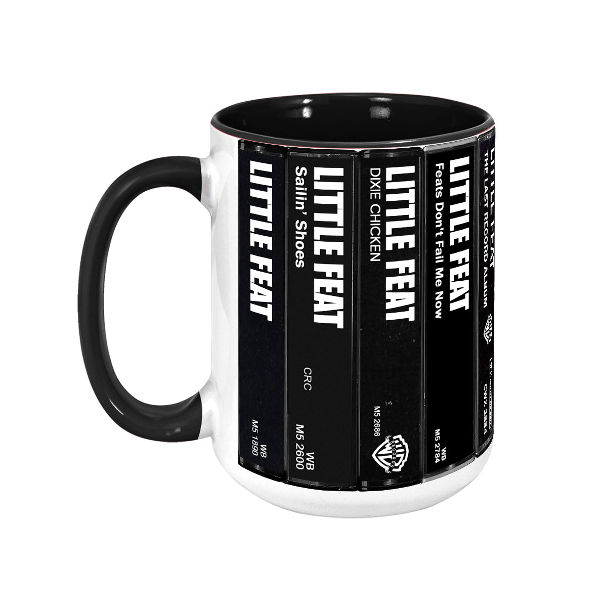 Little Feat Albums Cassette Collection Retro Accent Mug