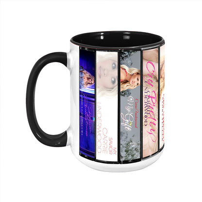 Carrie Underwood Albums Cassette Collection Retro Accent Mug