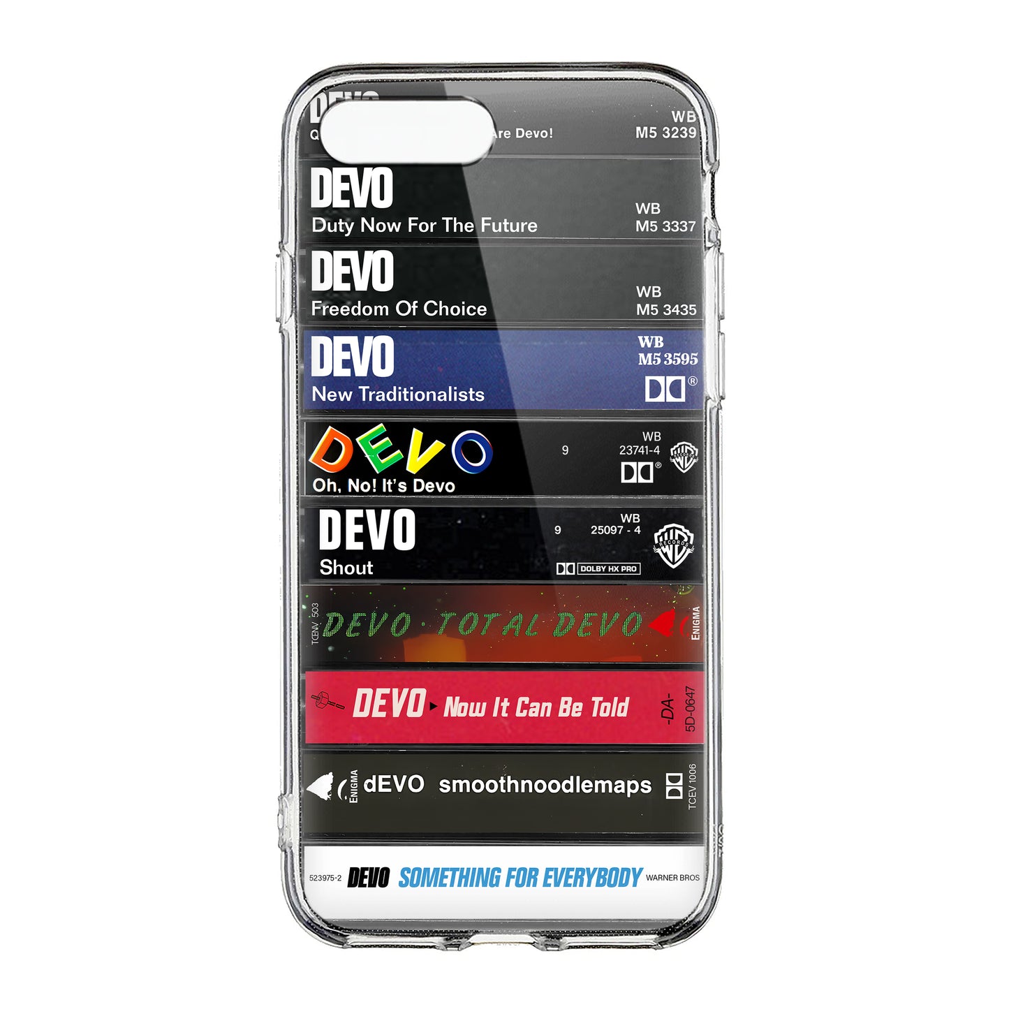 Devo Albums Cassette Collection Retro Phone Case