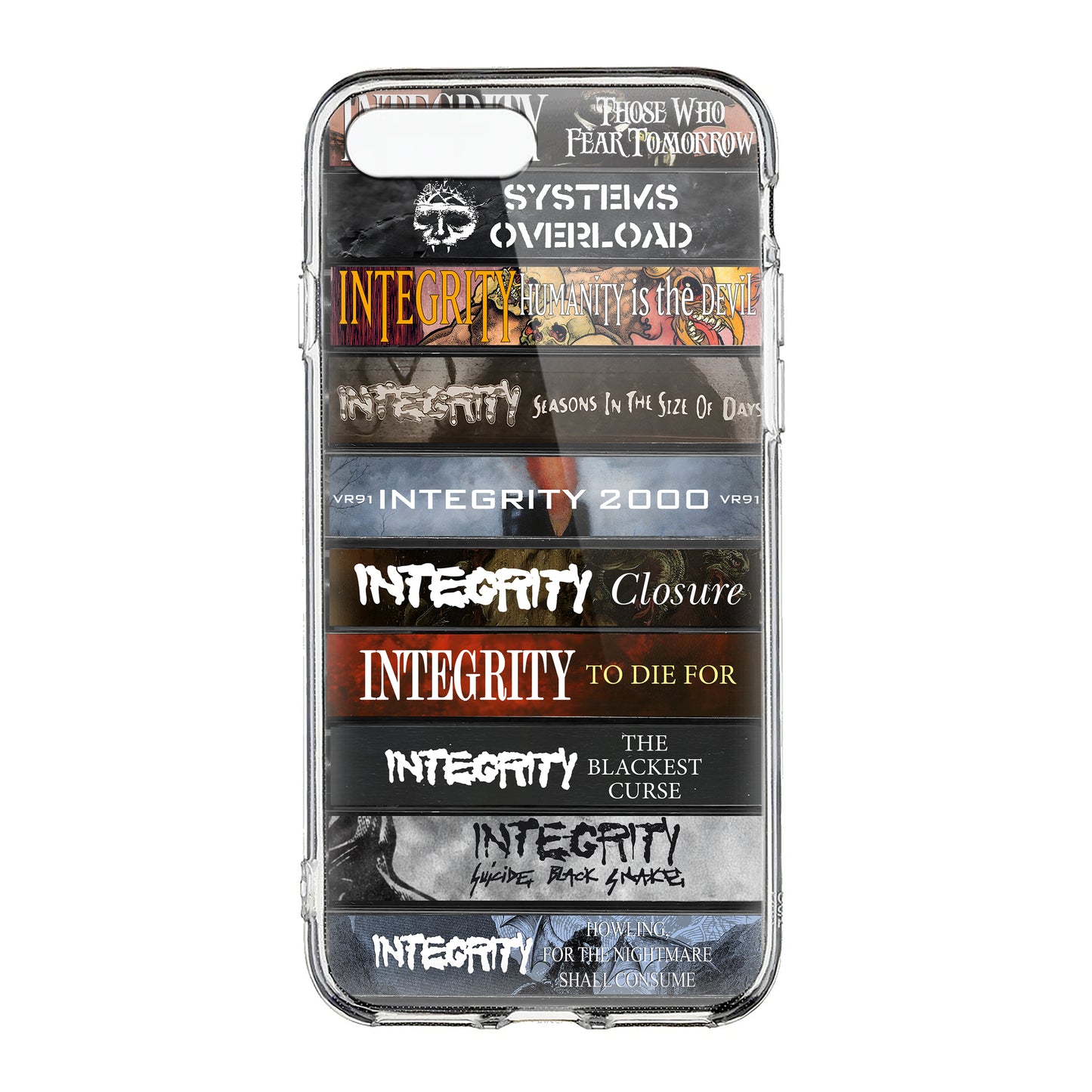 Integrity Albums Cassette Collection Retro Phone Case
