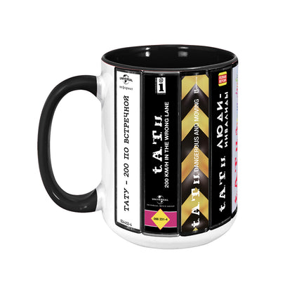 t.A.T.u. Albums Cassette Collection Retro Accent Mug