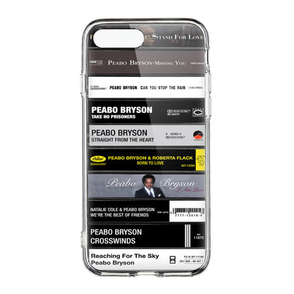 Peabo Bryson Albums Cassette Collection Retro Phone Case