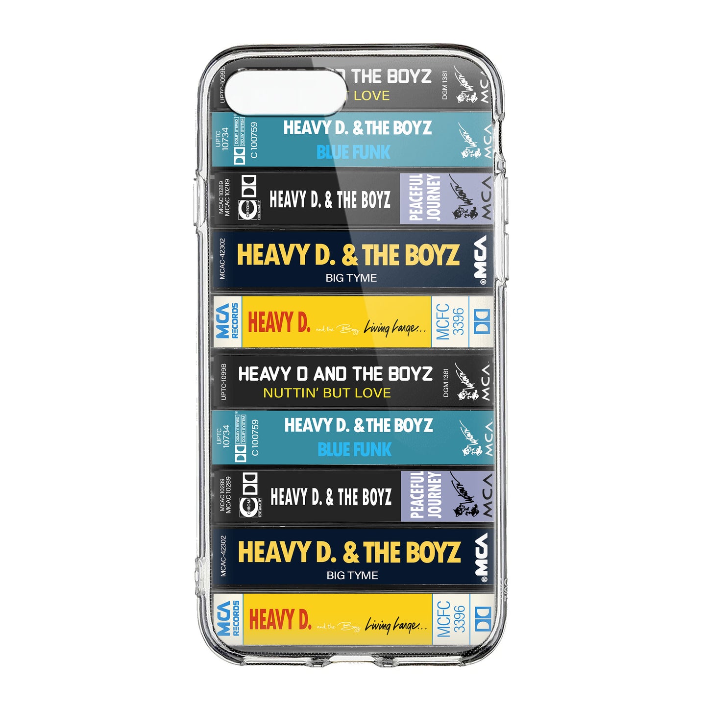 Heavy D & the Boyz Albums Cassette Collection Retro Phone Case