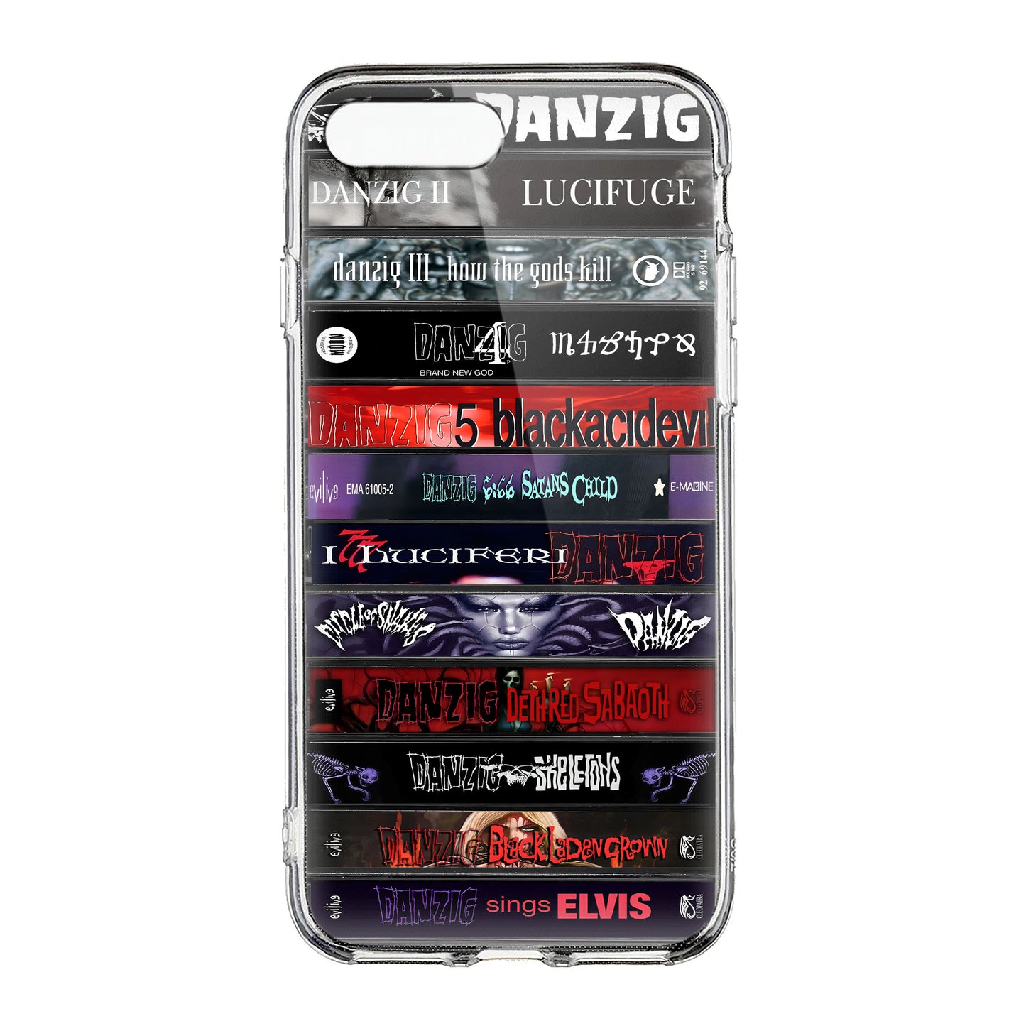 Danzig Albums Cassette Collection Retro Phone Case